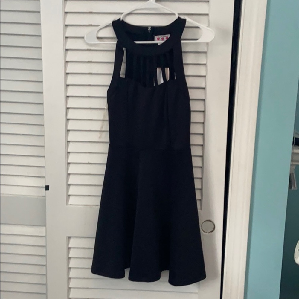 black dress
